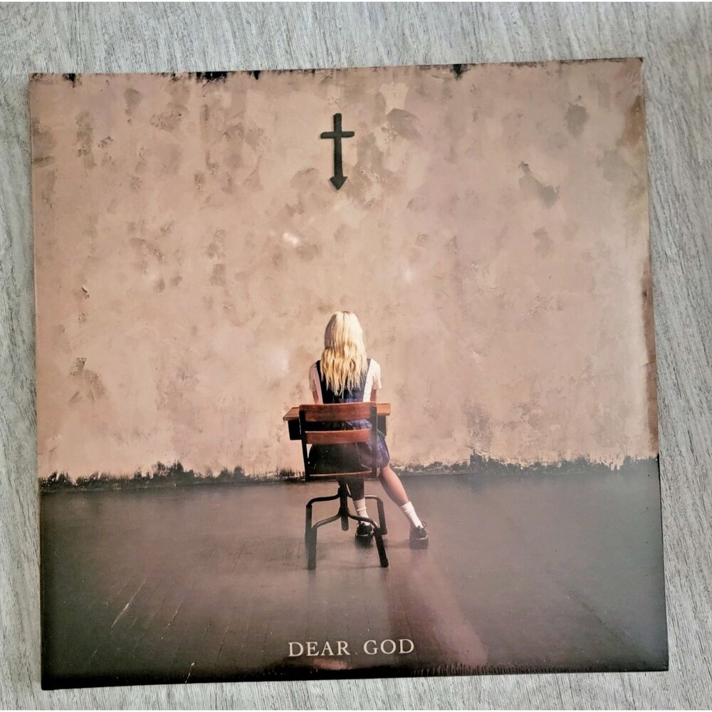 The Pretty Reckless Dear God LP Caramel Cream Vinyl signed Poster Print /500